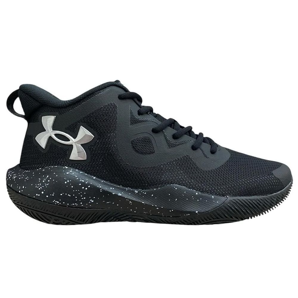 Tênis Under Armour Bankshot SE Preto e Prata