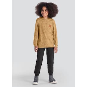Conjunto Infantil Menino De Skate Marrom Brandili