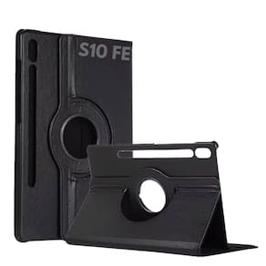 Capa Giratória Para Galaxy Tab S10Fe Sensor de Tela Fecho