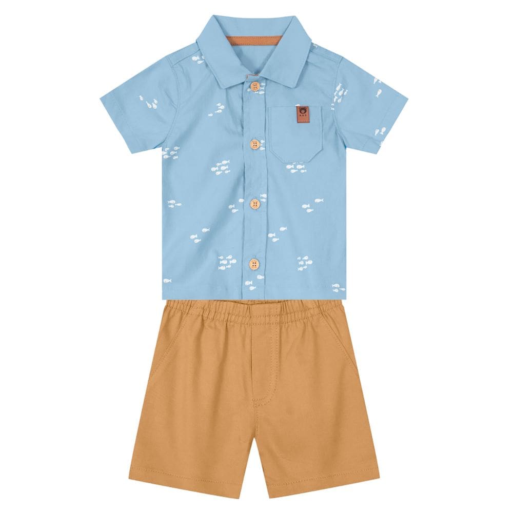 Conjunto infantil menino Mundi