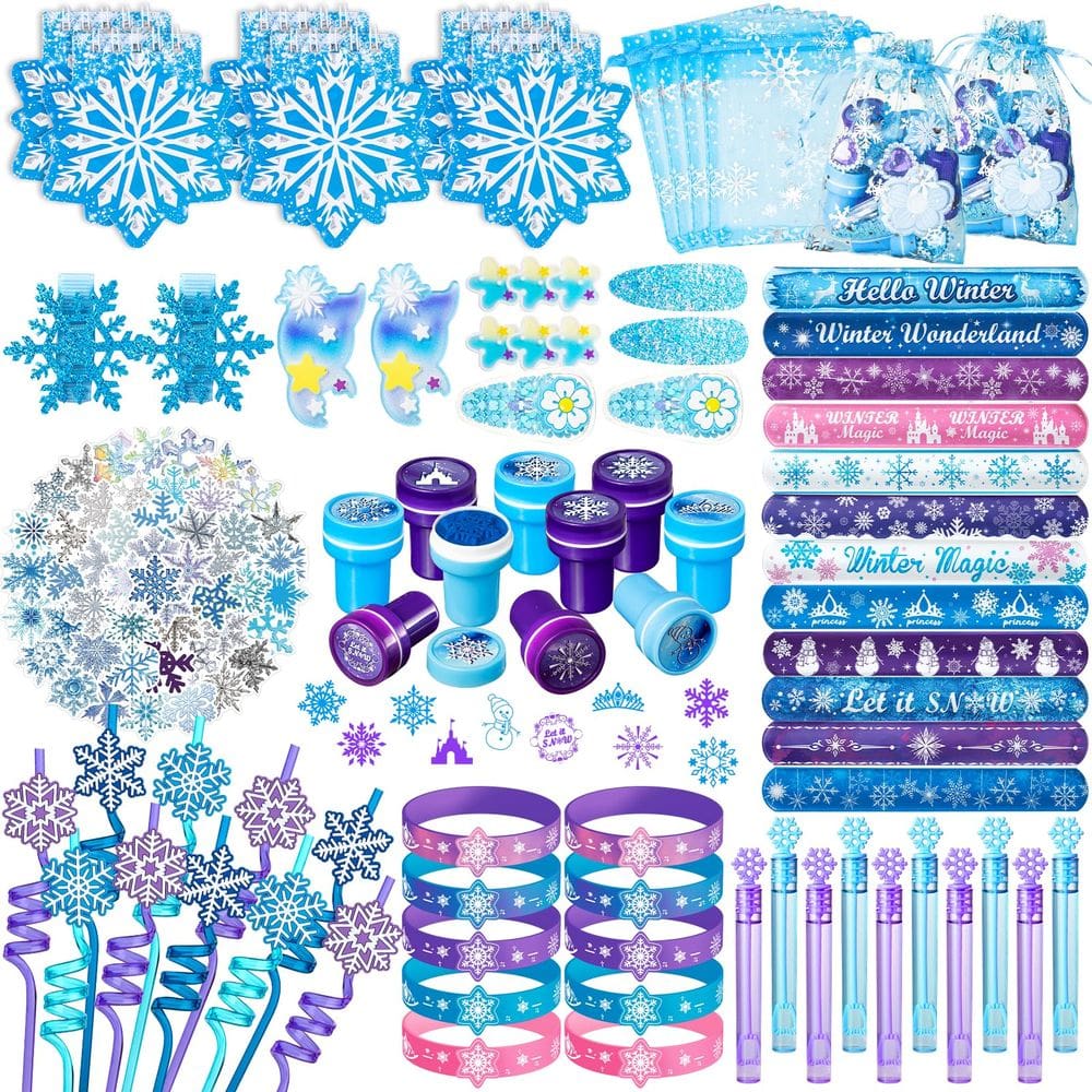 Conjunto de lembrancinhas de festa DMIGHT Frozen, 130 unidades para meninas e crianças