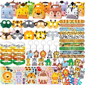 Conjunto de lembrancinhas de festa DMIGHT Jungle Safari para aniversário de crianças