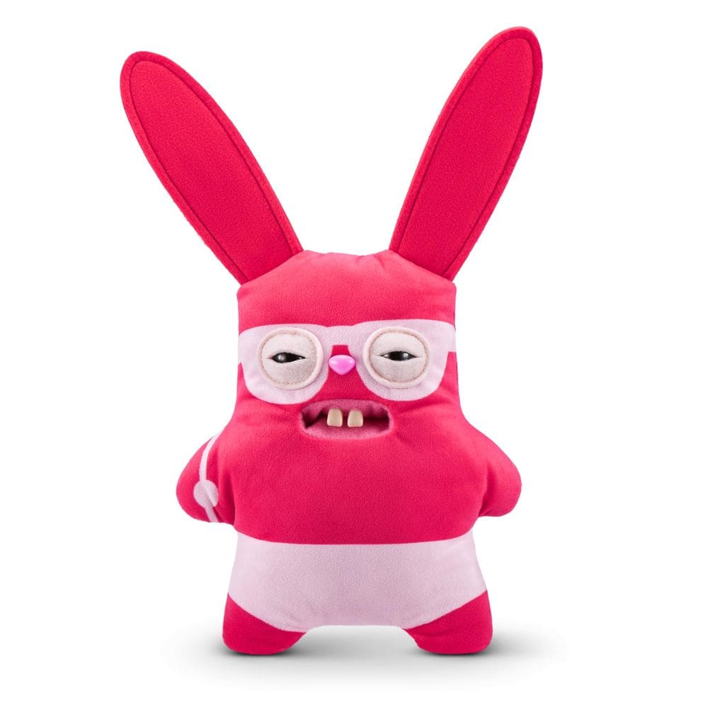 Brinquedo de pelúcia Fuggler Vacay Vibes Rabid Rabbit Red da ZURU 23 cm