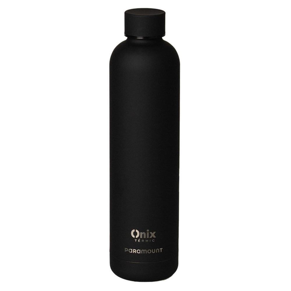 Garrafa Térmica Paramount Preto 750 ml em Aço Inox