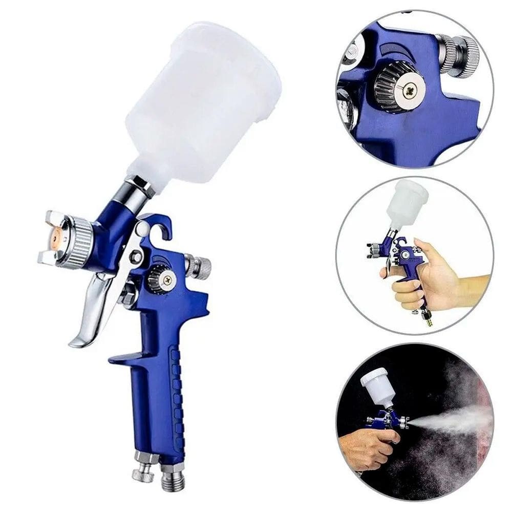 Pistola Pulverizadora 600Ml Ideal Para Pintura De Moto