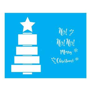 Stencil Tamako Feliz Natal - 20X25Cm - Ref B789