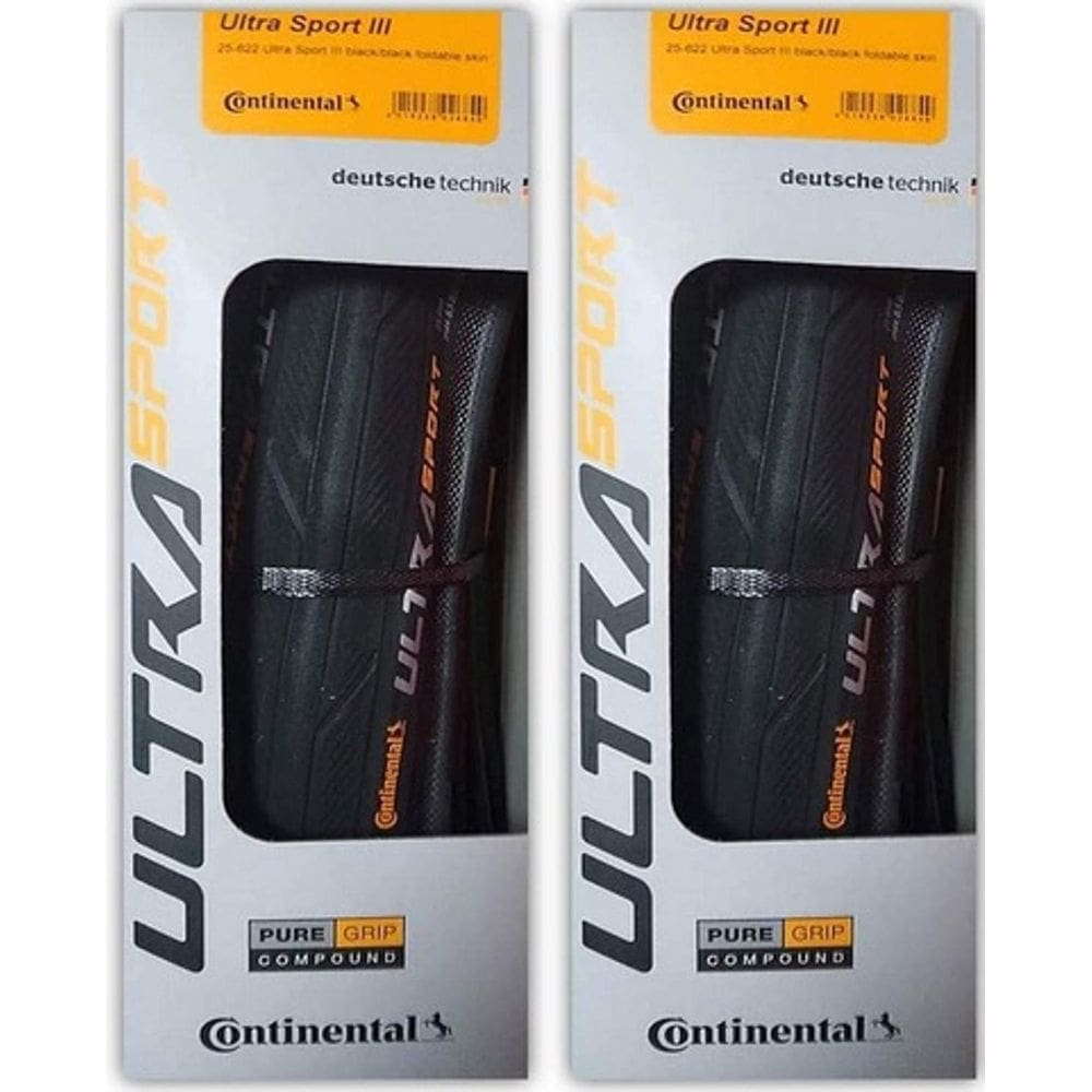 Pneu Infun Continental Ultra Sport III 700x23c Conjunto de 2
