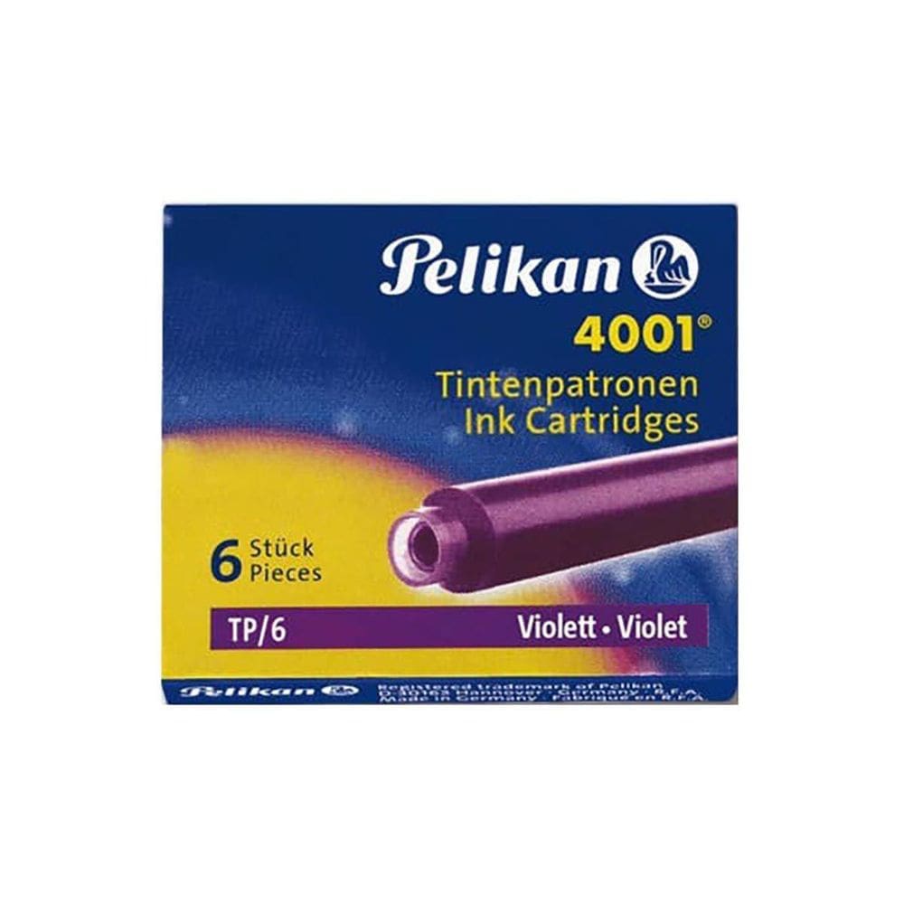 Cartucho Caneta Tinteiro Pelikan 4001 Tp/6 Violet