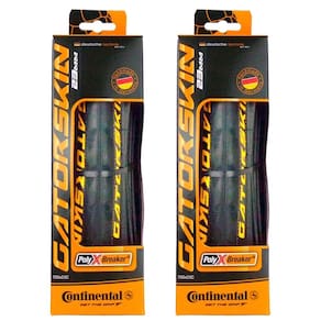 Pneu Continental GatorSkin DuraSkin Folding 700 x 23 mm (pacote com 2)