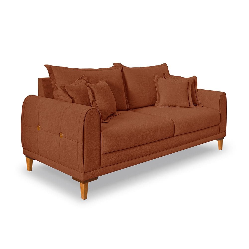 Sofá Logan 3 Lugares 2,00 Boucle - Lucadi Home