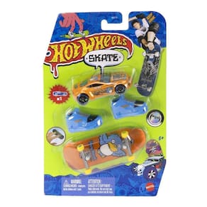 Hot Wheels Skate de Dedo Pássaro Azul e Laranja - Mattel