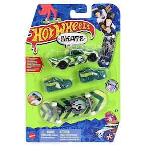 Hot Wheels Skate de Dedo Soldier Grind + Draftnator - Mattel