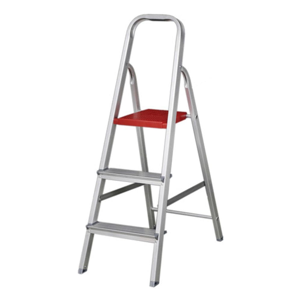 Escada 3 Degraus Aluminio 1,08m 120 Kg Reisam