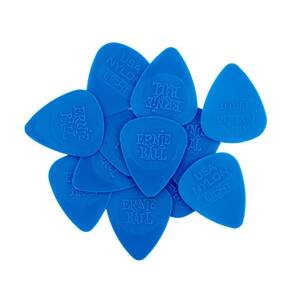 Palheta Ernie Ball Fina Nylon Injetado 0,53mm 12 Unidades