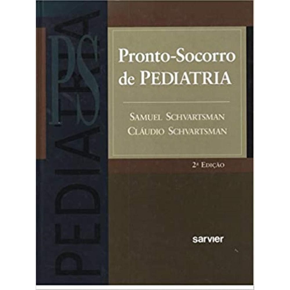 Livro Pronto Socorro De Pediatria