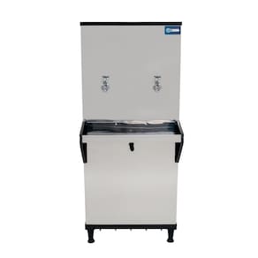 Bebedouro Industrial de Coluna Knox 50 Litros 1 Torneira Gelada e 1 Torneira Natural Inox - 110V