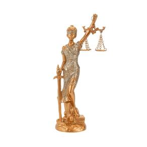 Dama Da Justiça 21.5cm - Enfeite Resina