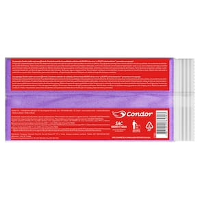 Esponja Lilás Limpeza Extrema Condor Antibac 3 Unidades Leve Mais Pague Menos