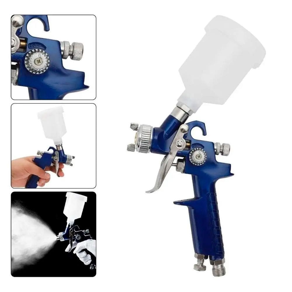 Pistola Pulverizadora 600Ml Ideal Para Pintura De Moto