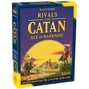 Expansão de jogo de cartas CATAN Rivals for Age of Darkness 10+ Years