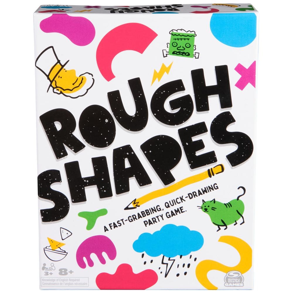 Jogo de desenho rápido Spin Master Games Rough Shapes Kids 8+