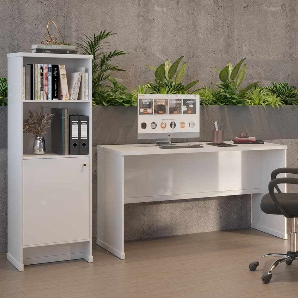 KIT - Conjunto Mesa Armário Berlin