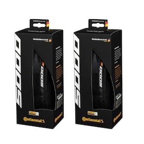 Pneus Continental GP 5000 dobráveis 700x28C para bicicleta de corrida