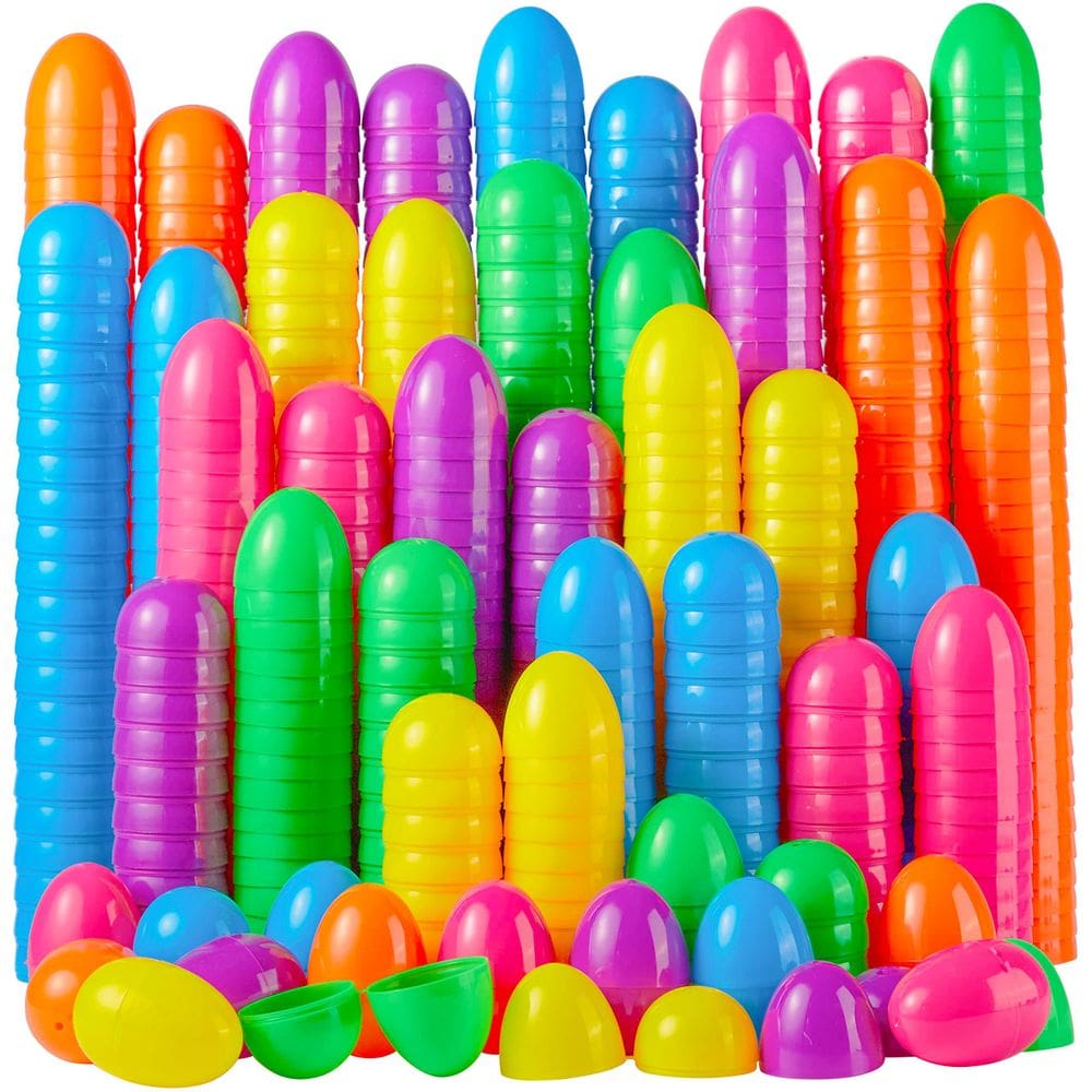 Ovos de Páscoa JOYIN 200 peças de casca de ovo de plástico preenchível de 2,3 cm
