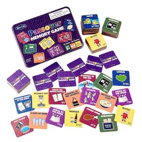 Memory Game Rite Lite Passover 72 Cards Collectible Tin