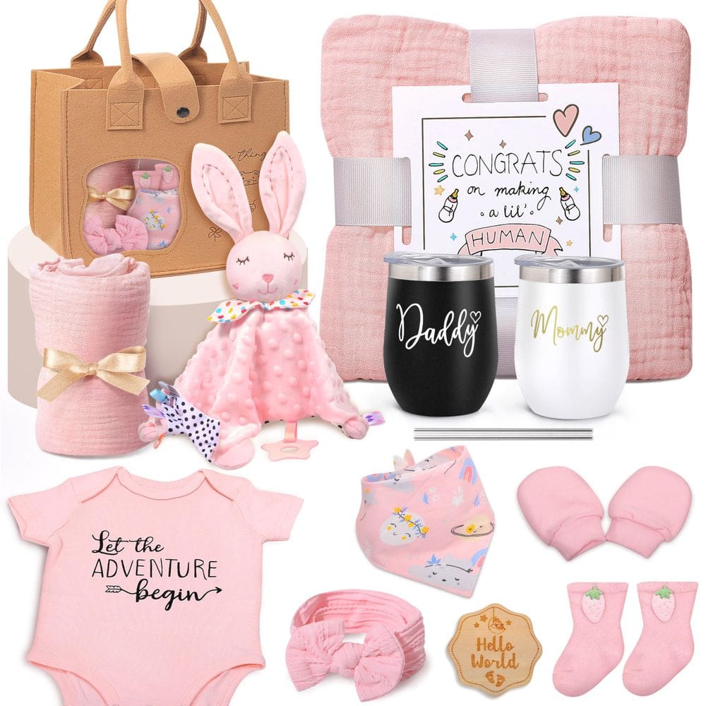 Conjunto de presentes Oazoxro New Mom para mulheres com copo para mães pela primeira vez