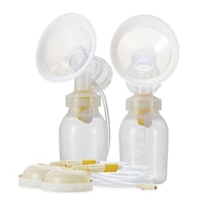 Bomba de mama Sistema de bombeamento duplo Medela Symphony sem BPA