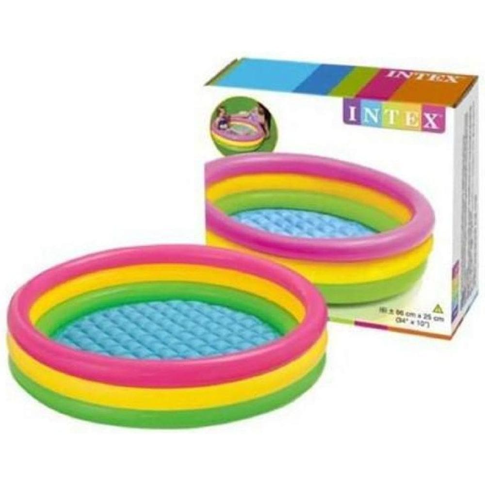 Piscina Inflável Infantil Colorida 56 Litros - Intex