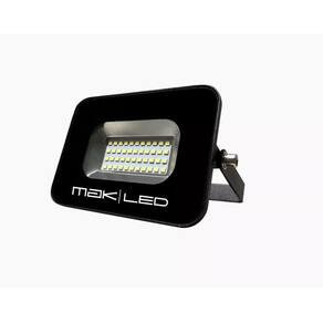Refletor Micro Led Slim Prova D` Água Branco Frio - 50W