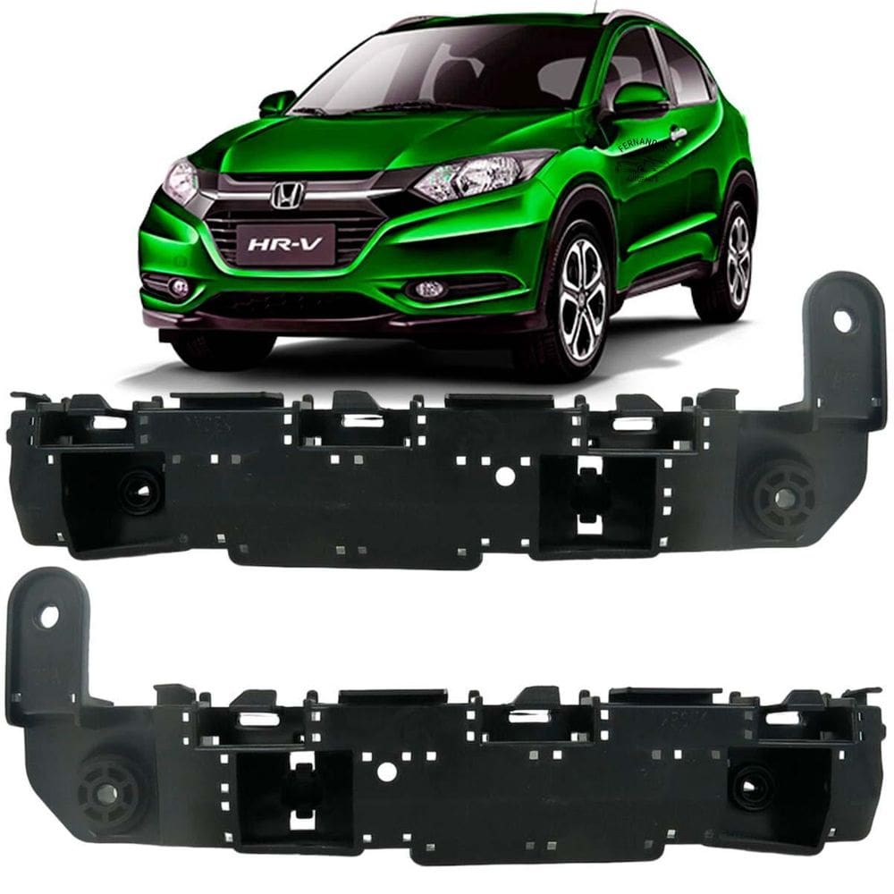 Par Suporte Guia Parachoque Dianteiro Honda Hrv 17