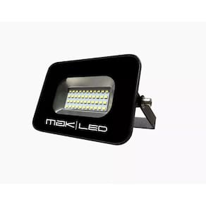 Refletor Micro Led Slim Prova D` Água Branco Frio - 50W