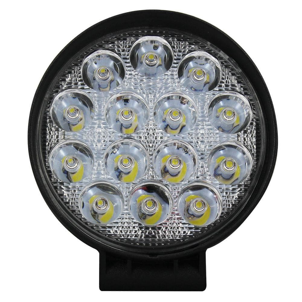 Farol Auxiliar Universal Redondo 14 Leds 12 24V Tiger