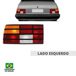 Lanterna Traseira Monza Tricolor Friso Preto 1987 88 A 1991