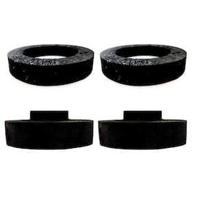 Kit Calço De Mola Dianteiro 3Cm E Traseiro 4Cm Do Corola 4Un