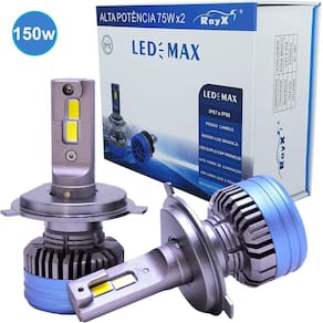 Ultra Led Max Rayx 15.000 Lumens 150W 6000K Hb3 12V 24V