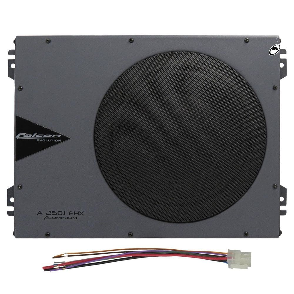 Caixa Amplificada Slim 8 Automotiva Falcon 250W RMS