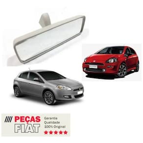 Retrovisor Interno Fiat Bravo Punto Mobi sintético Novo