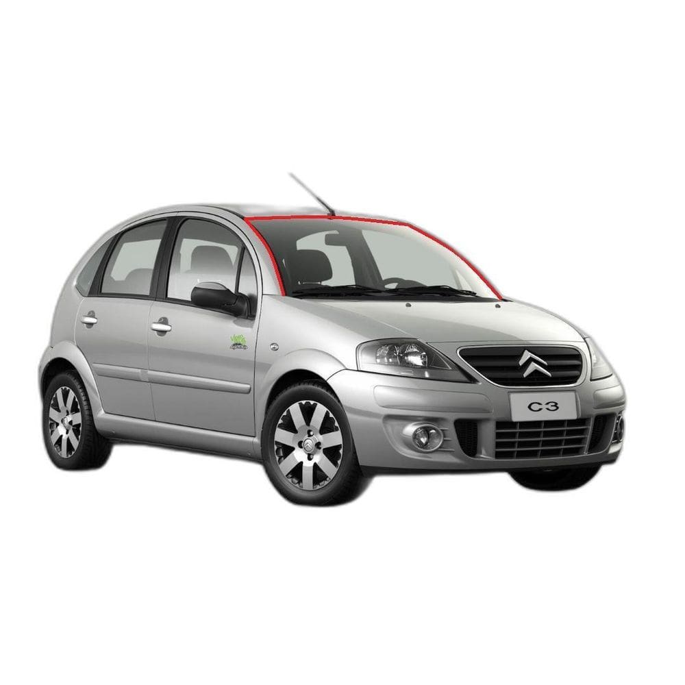 Borracha Guarnição Parabrisa C3 2003 A 2012
