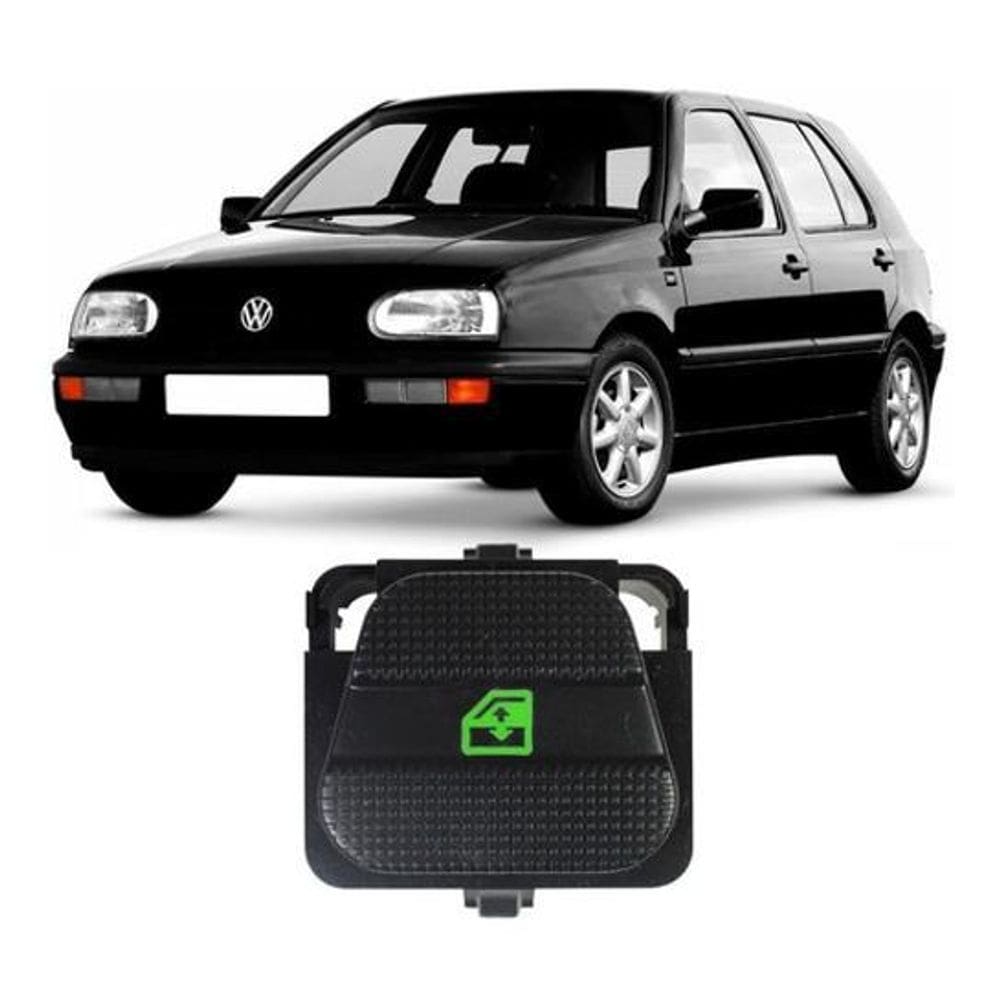 Interruptor Vidro Eletrico Simples Vw Golf 1995 A1998