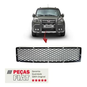 Grade Inferior Parachoque Dianteiro Fiat Doblo Nova sintético