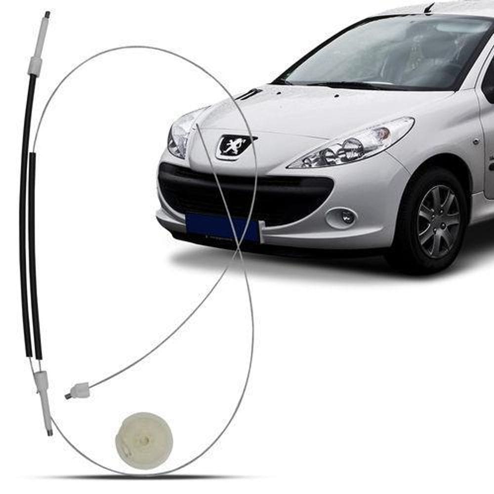 Kit Reparo De Maquina De Vidro Elétrico Peugeot 207 4P