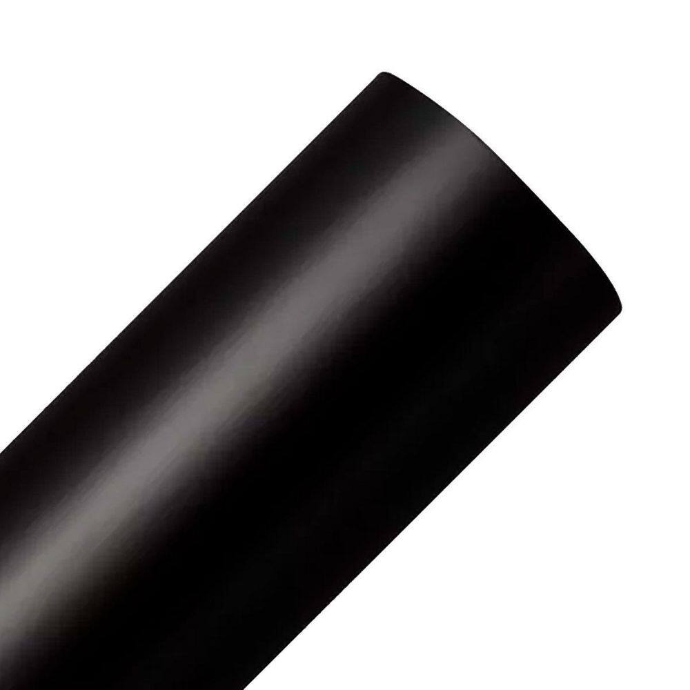 Adesivo Vinil Automotivo Envelopamento Satin Black 2Mx69Cm