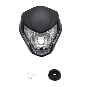 Kit Carenagem Cinza E Farol Titan 150 Flex 2011