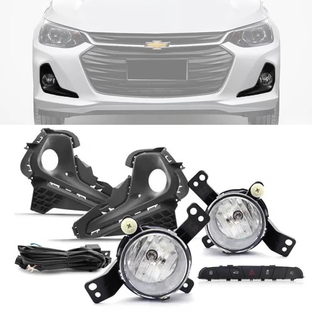 Farol Milha Chevrolet Onix/Plus 2020-2022 | Kit Completo