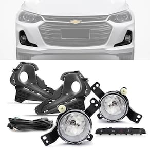 Farol Milha Chevrolet Onix/Plus 2020-2022 | Kit Completo