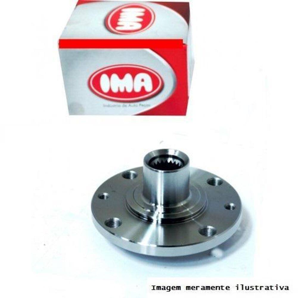 Cubo De Roda Dianteiro C/Rolamento-25 Dentes-4 Furos -